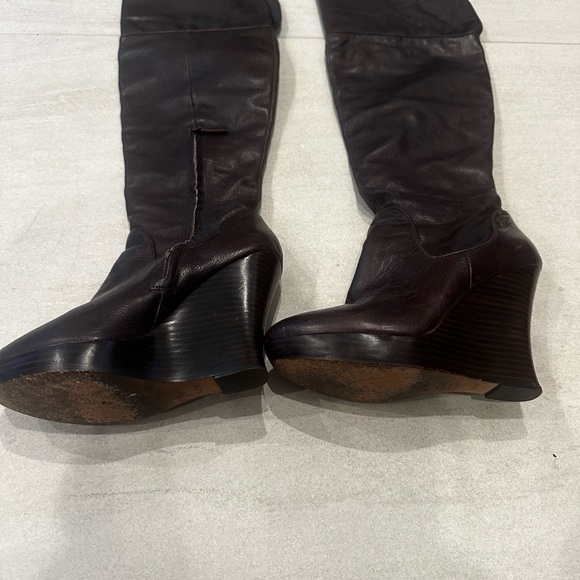 SAKS FIFTH AVENUE WEDGE BOOT - Picture 2 of 2